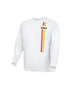 Can-Am MEN’S X FH Duster Long-Sleeve Tee White 2024