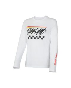 Can-Am WOMEN’S X FH Long-Sleeve Tee White 2024