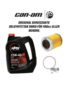 Can-Am Original Servicesats delsyntet 5W40 - 450cc eller mindre