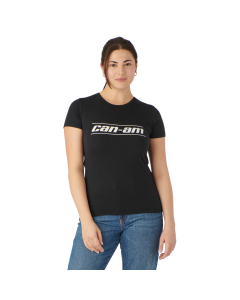 Can-Am LADIES’ Signature T-shirt Black