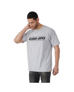 Can-Am MEN’S Signature T-shirt Heather Grey