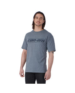 Can-Am MEN’S Signature T-shirt Heather Charcoal