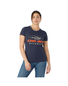 Can-Am LADIES’ Driven to Win T-shirt Navy