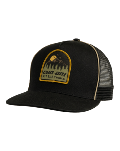 Can-Am MEN’S Flat Mesh Cap Hit the Trails One size Black