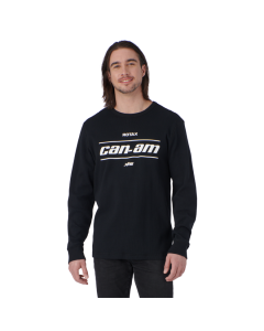 Can-Am Waffle Knit Black