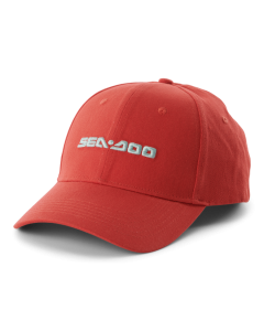 Sea-Doo Unisex Signature Cap One Size Lava Red