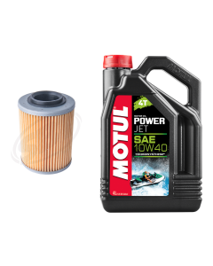 Motul/SBT Sea-Doo 900cc (Spark & GTI90) servicesats med oljefilter